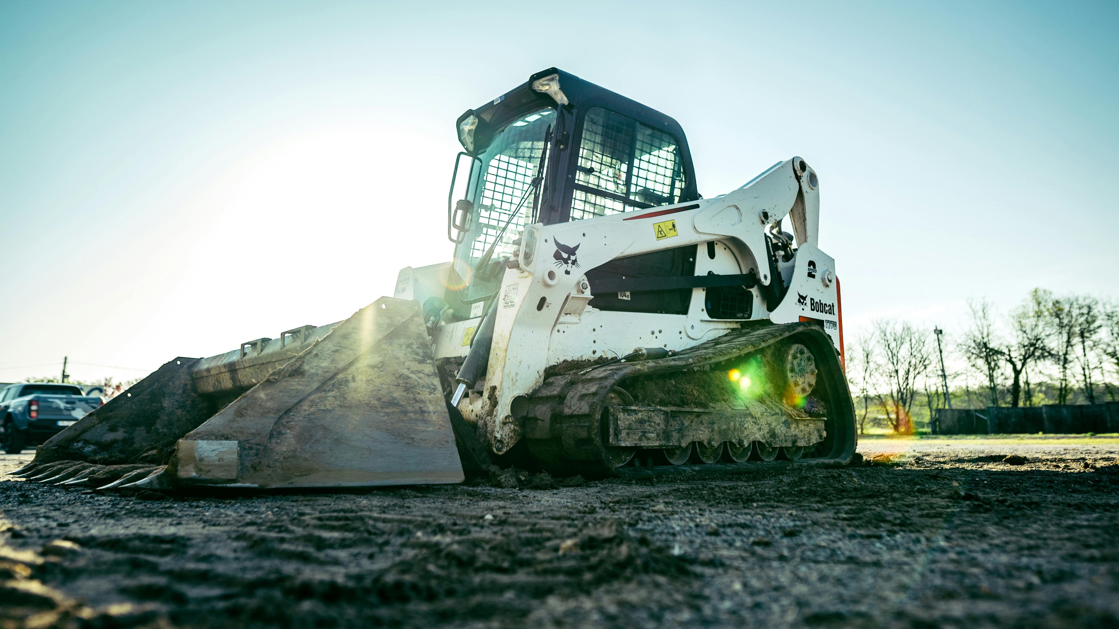 Yoel Bobcat Services heavy machinery on site